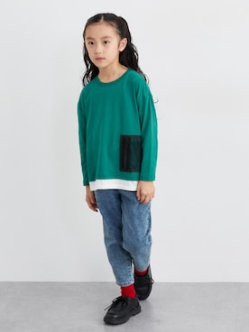 nissen Kids Modelsさん（キッズ・124cm）の秋コーディネート