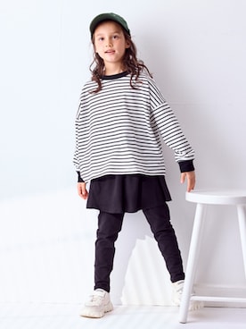 nissen Kids Modelsさん（キッズ・120cm）の秋コーディネート