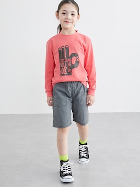 stone  ナイロンハーフパンツ 配色ステッチナイロンハーフパンツ（男の子・女の子） 通販
