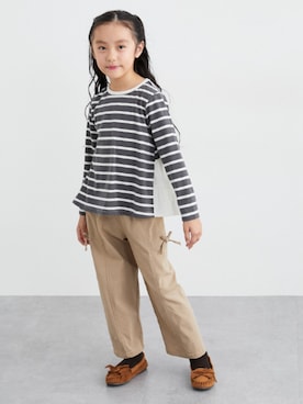 nissen Kids Modelsさん（キッズ・124cm）の秋コーディネート