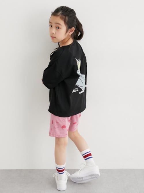 3176【極美品】バートン スノボウェア パンツ パープル Sサイズ レディース セール】ハートプリントハーフパンツ（女の子）（その他パンツ