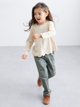 nissen Kids Modelsさん（キッズ・120cm）の秋コーディネート