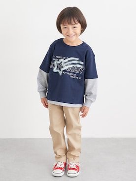 nissen Kids Modelsさん（キッズ・120cm）の秋コーディネート