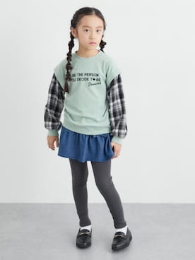 nissen Kids Modelsさん（キッズ・120cm）の秋コーディネート