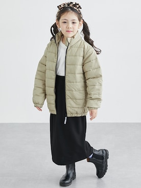 「nissen（ニッセン）のアイテム（ジャケット/アウター）」を使った、nissen Kids Modelsさん（キッズ・120cm）の冬コーディネート
