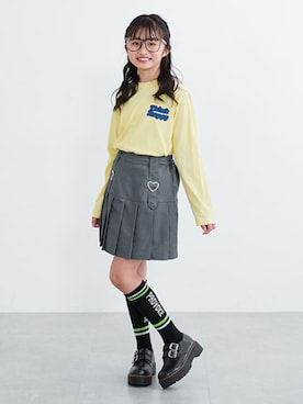 「nissen（ニッセン）のアイテム」を使った、nissen Kids Modelsさん（キッズ・143cm）の春コーディネート