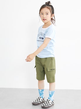 「おんなのこコーデ」｜nissen Kids Modelsさん（キッズ・120cm）の夏コーディネート