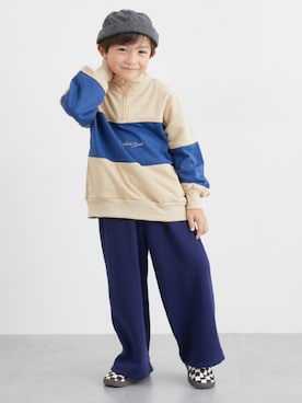 「nissen（ニッセン）のアイテム」を使った、nissen Kids Modelsさん（キッズ・120cm）の秋コーディネート