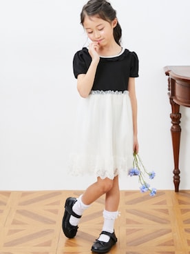 「アイテム（フォーマルスーツ/小物）」を使った、nissen Kids Modelsさん（キッズ・120cm）の冬コーディネート