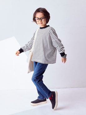 nissen Kids Modelsさん（キッズ・120cm）の秋コーディネート