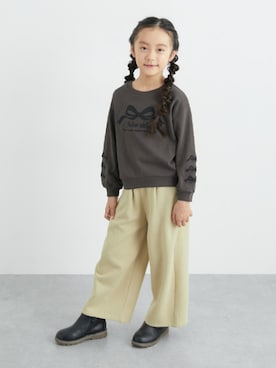 「nissen（ニッセン）のアイテム」を使った、nissen Kids Modelsさん（キッズ・124cm）の秋コーディネート