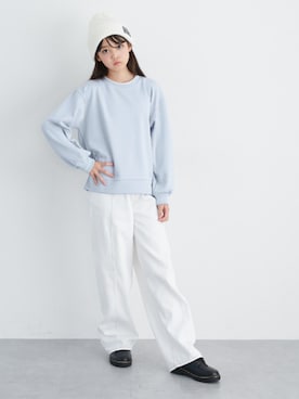 「nissen（ニッセン）のアイテム」を使った、nissen Kids Modelsさん（キッズ・152cm）の秋コーディネート