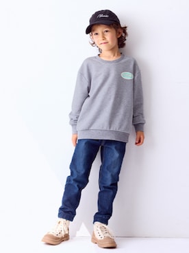 nissen Kids Modelsさん（キッズ・121cm）の秋コーディネート