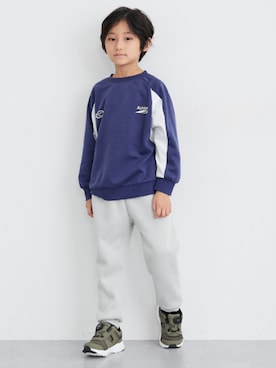 「アイテム（パンツ）」を使った、nissen Kids Modelsさん（キッズ・120cm）の秋コーディネート