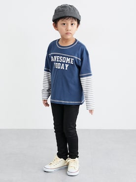 nissen Kids Modelsさん（キッズ・120cm）の秋コーディネート