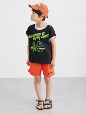 「アイテム（パンツ）」を使った、nissen Kids Modelsさん（キッズ・120cm）の夏コーディネート