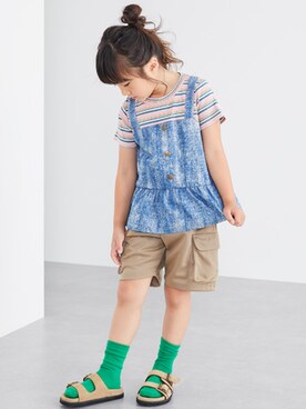 nissen Kids Modelsさん（キッズ・120cm）の夏コーディネート