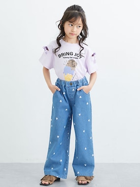 「QUNTSTYLE（キュントスタイル）のアイテム」を使った、nissen Kids Modelsさん（キッズ・120cm）の夏コーディネート