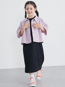 nissen Kids Modelsさん（キッズ・120cm）の夏コーディネート