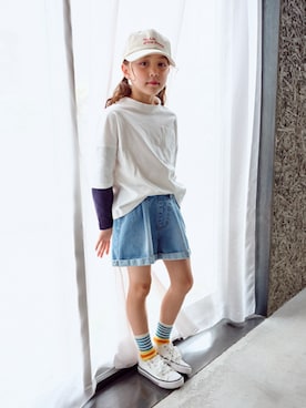 nissen Kids Modelsさん（キッズ・122cm）の夏コーディネート