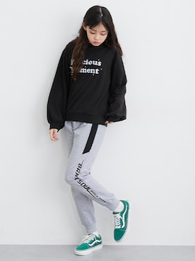 「nissen（ニッセン）のアイテム」を使った、nissen Kids Modelsさん（キッズ・153cm）の冬コーディネート