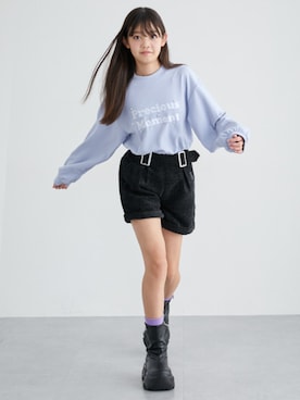 nissen Kids Modelsさん（キッズ・152cm）の秋コーディネート