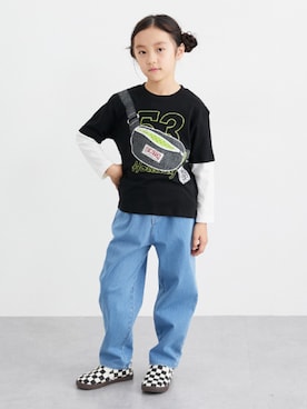 nissen Kids Modelsさん（キッズ・122cm）の秋コーディネート