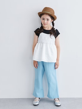 nissen Kids Modelsさん（キッズ・120cm）の夏コーディネート
