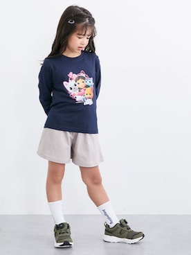 「QUNTSTYLE（キュントスタイル）のアイテム」を使った、nissen Kids Modelsさん（キッズ・120cm）の夏コーディネート