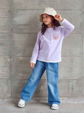 nissen Kids Modelsさん（キッズ・120cm）の秋コーディネート
