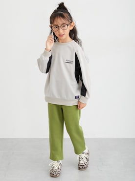 「アイテム（トップス）」を使った、nissen Kids Modelsさん（キッズ・120cm）の冬コーディネート