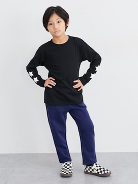 「アイテム（トップス）」を使った、nissen Kids Modelsさん（キッズ・120cm）の冬コーディネート