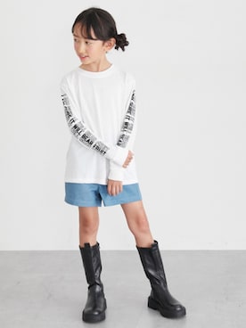 nissen Kids Modelsさん（キッズ・120cm）の秋コーディネート