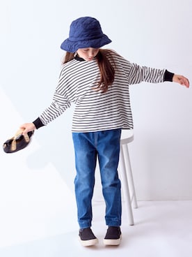 nissen Kids Modelsさん（キッズ・122cm）の夏コーディネート