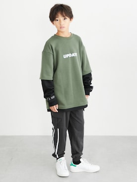 nissen Kids Modelsさん（キッズ・146cm）の冬コーディネート
