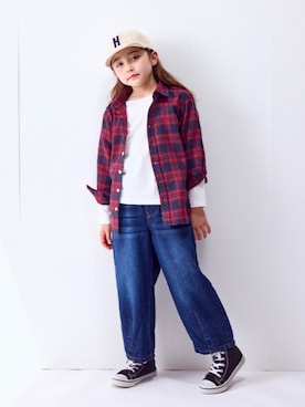 nissen Kids Modelsさん（キッズ・122cm）の夏コーディネート