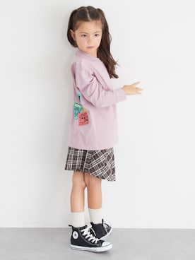 nissen Kids Modelsさん（キッズ・120cm）の秋コーディネート