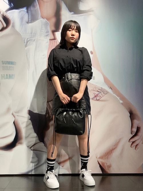 tシャツ 「A|X アルマーニ エクスチェンジ」シアープリーツブラウス レディース ARMANI EXCHANGE tシャツ 「A|X アルマーニ エクスチェンジ