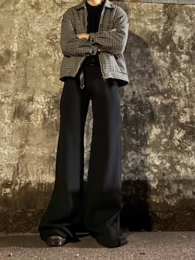 「アイテム（スウェットパンツ）」を使った、俺さん（メンズ・175cm・10代）の秋コーディネート