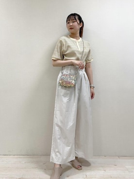 「gia14160」｜nogumiさん（レディース・160cm）の春コーディネート