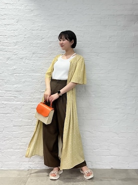 nogumiさん(レディース・160cm)の夏コーディネート