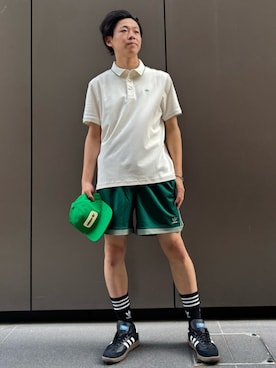 「ゴルフコーデ」｜MRさん（メンズ・174cm）の春コーディネート