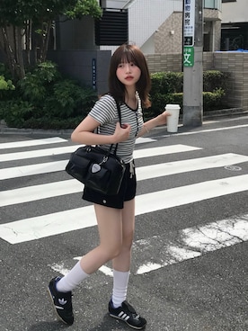 「夏」｜okponさん（骨格ストレート・レディース・158cm）の夏コーディネート