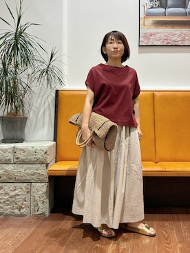 YUKI KAWAIさん(レディース・152cm)の夏コーディネート