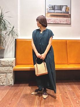 YUKI KAWAIさん（レディース・152cm）の夏コーディネート