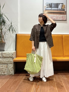 YUKI KAWAIさん(レディース・152cm)の春コーディネート