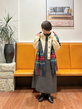 YUKI KAWAIさん（骨格ナチュラル・レディース・152cm）の秋コーディネート