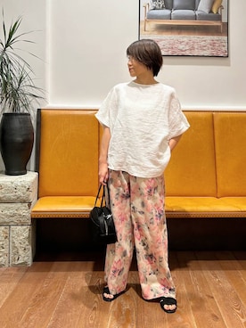 「152cm」｜YUKI KAWAIさん（レディース・152cm）の夏コーディネート