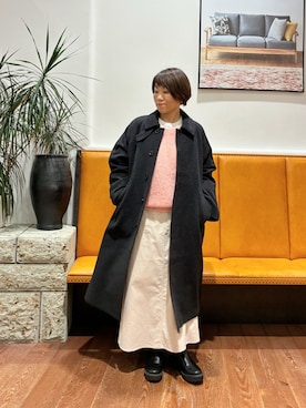 YUKI KAWAIさん（骨格ナチュラル・レディース・152cm）の冬コーディネート