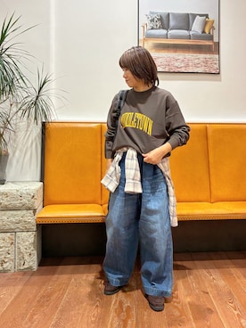 YUKI KAWAIさん(レディース・152cm)の秋コーディネート